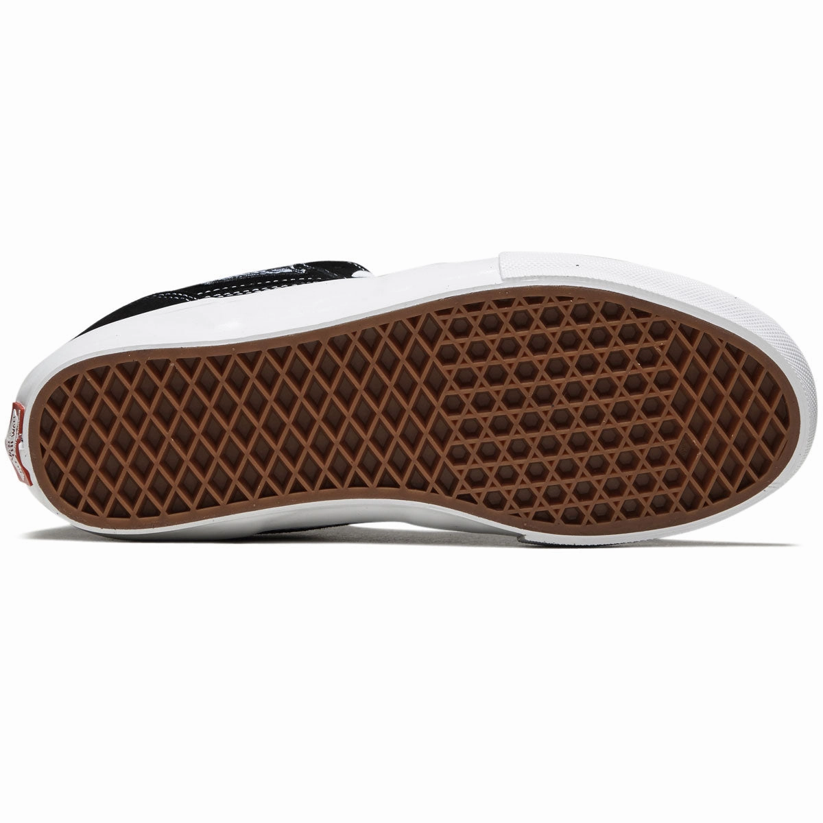 Impact Layer Vans Skate Half Cab Shoes - Black/White