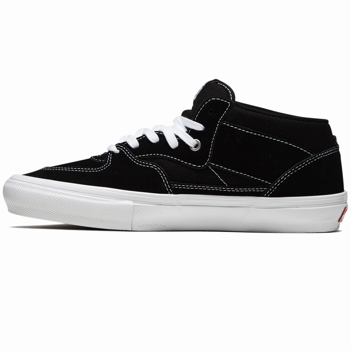 Impact Layer Vans Skate Half Cab Shoes - Black/White