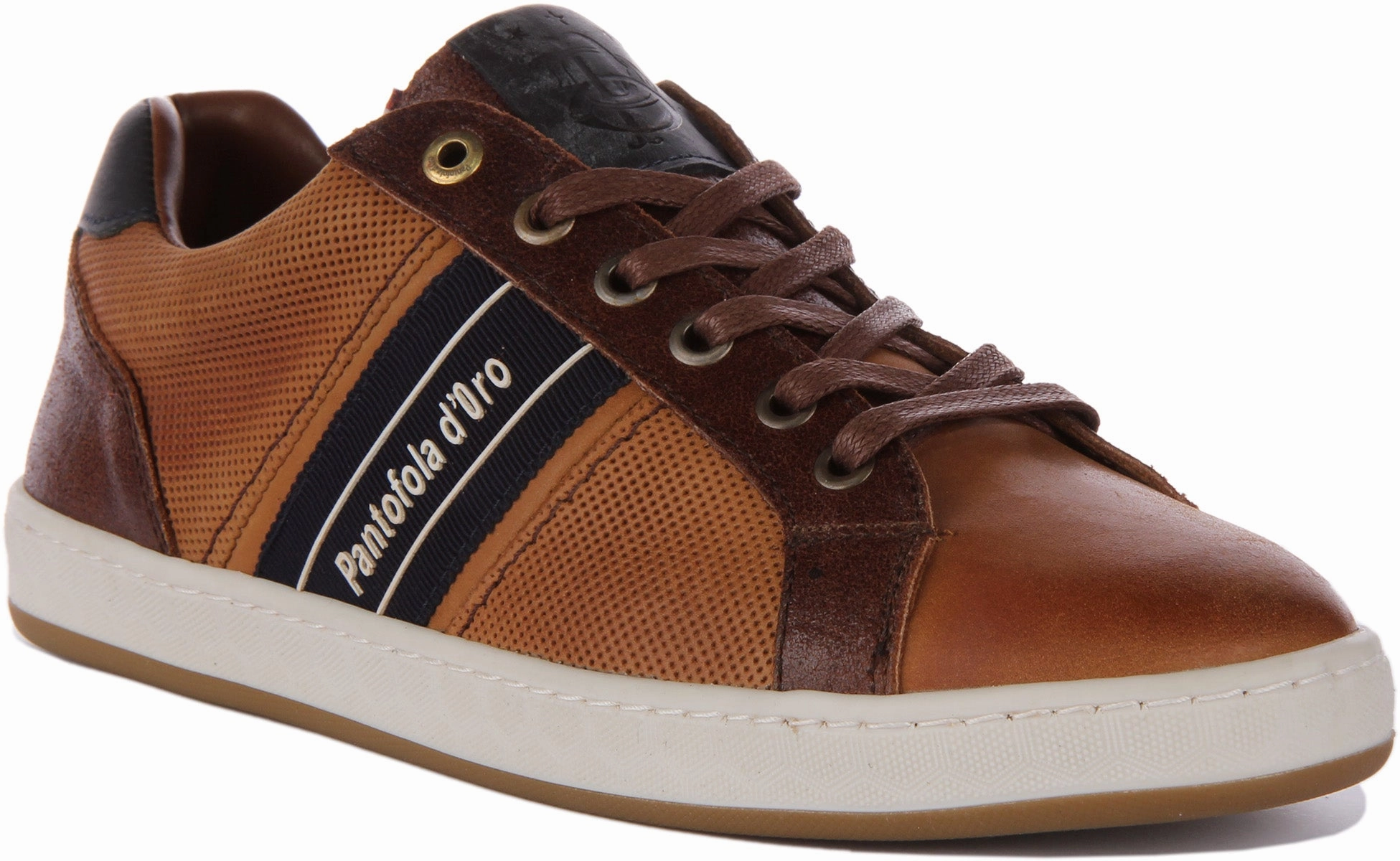 Pantofola D'Oro Melfi Uomo Low In Brown For Men Speed Drill