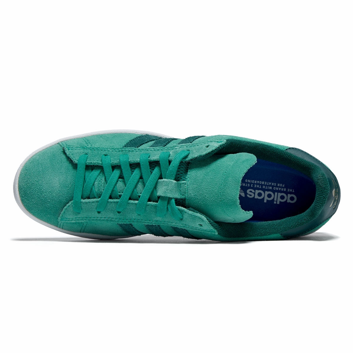 Impact Runner Adidas Campus Adv Shoes - Court Green/Core Green/Ftwr White
