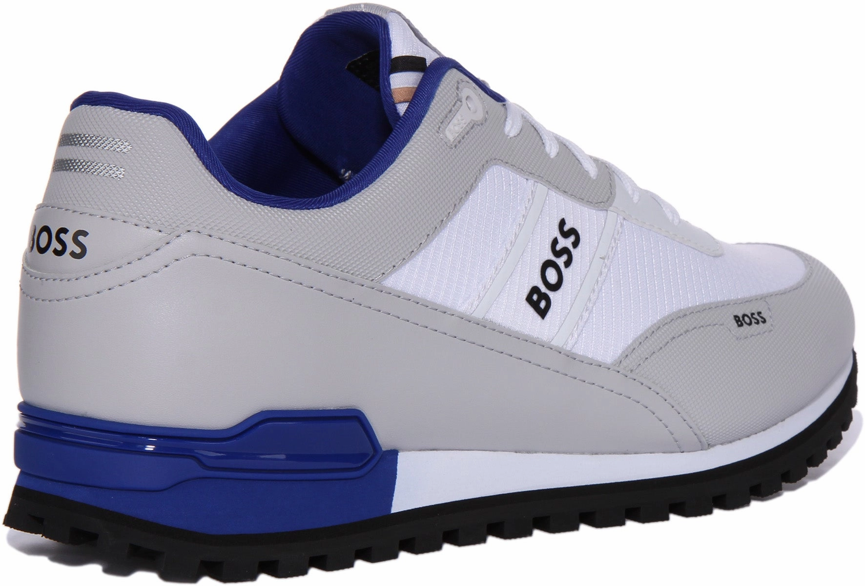 Impact Safe Boss Parkhour L Runner In White Grey For Men