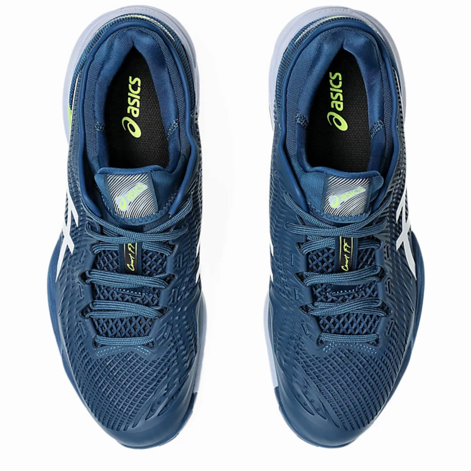 Impactful Asics Court FF 3 Men Tennis Shoes - Mako Blue/White