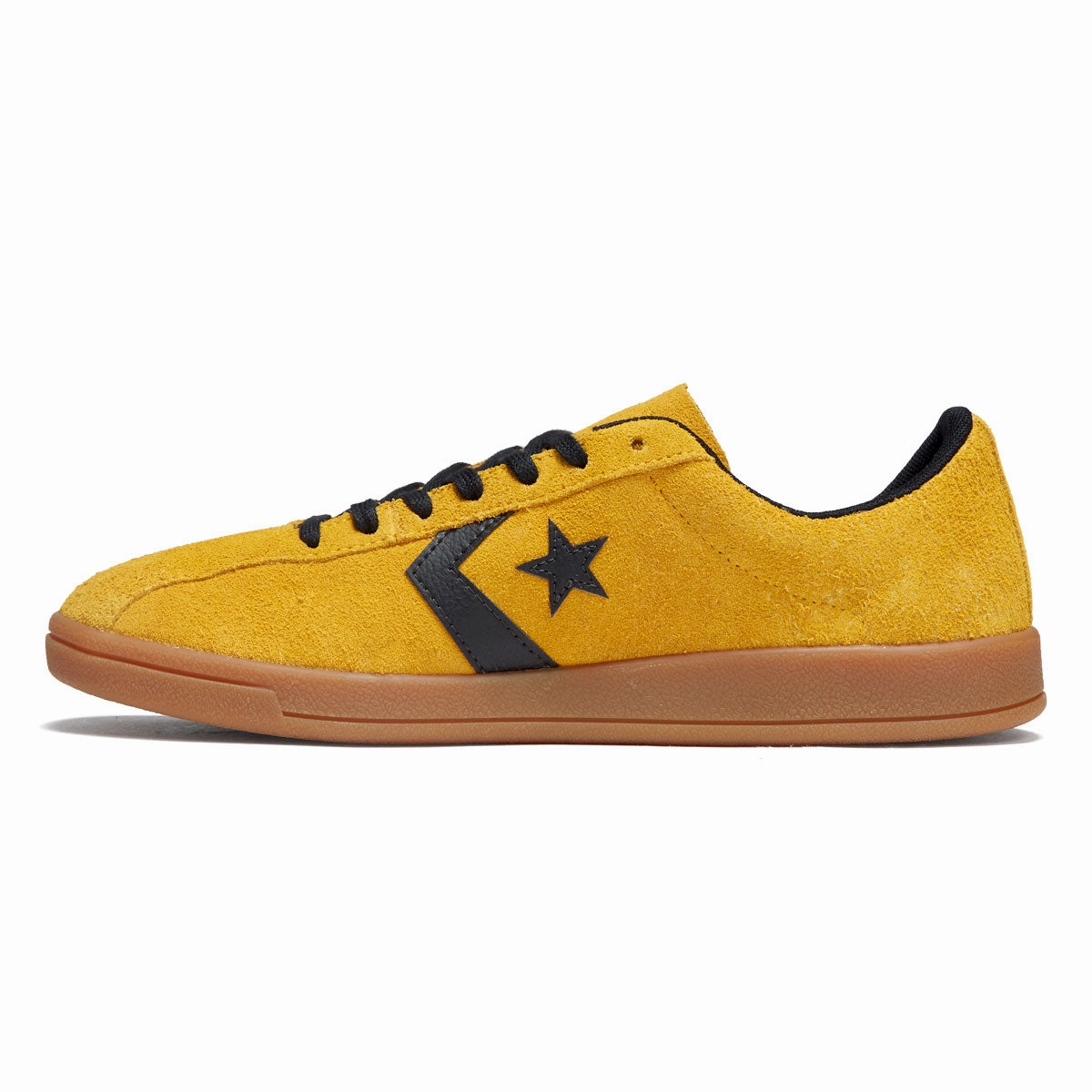 Indoor fitness Converse All Star Classic Trainer Suede Ox Shoes - Yellow/Black/Gum