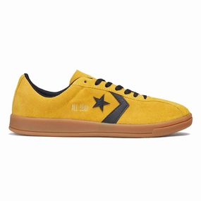 obstacle - course shoes running alone Converse All Star Classic Trainer Suede Ox Shoes - Yellow/Black/Gum