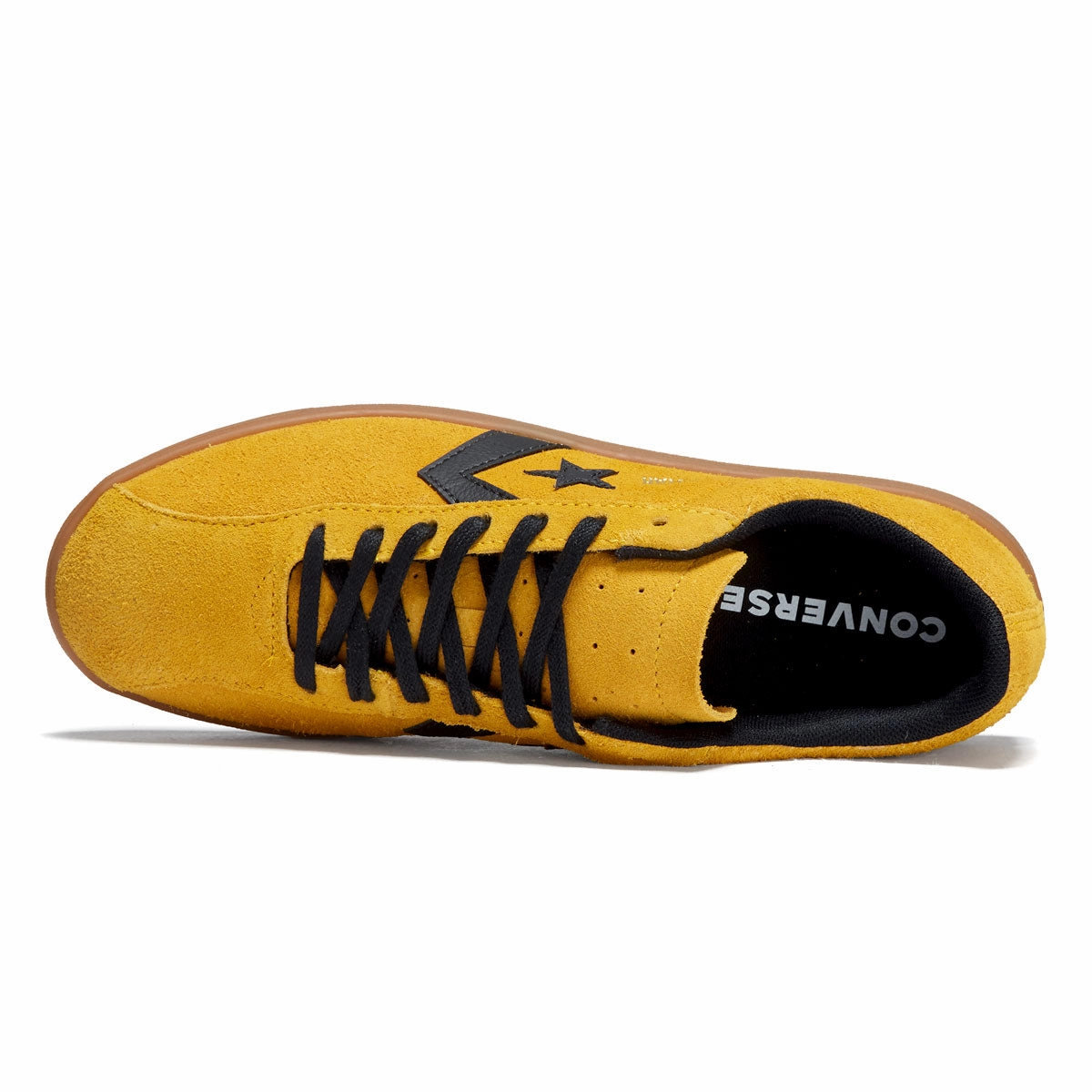 Indoor fitness Converse All Star Classic Trainer Suede Ox Shoes - Yellow/Black/Gum