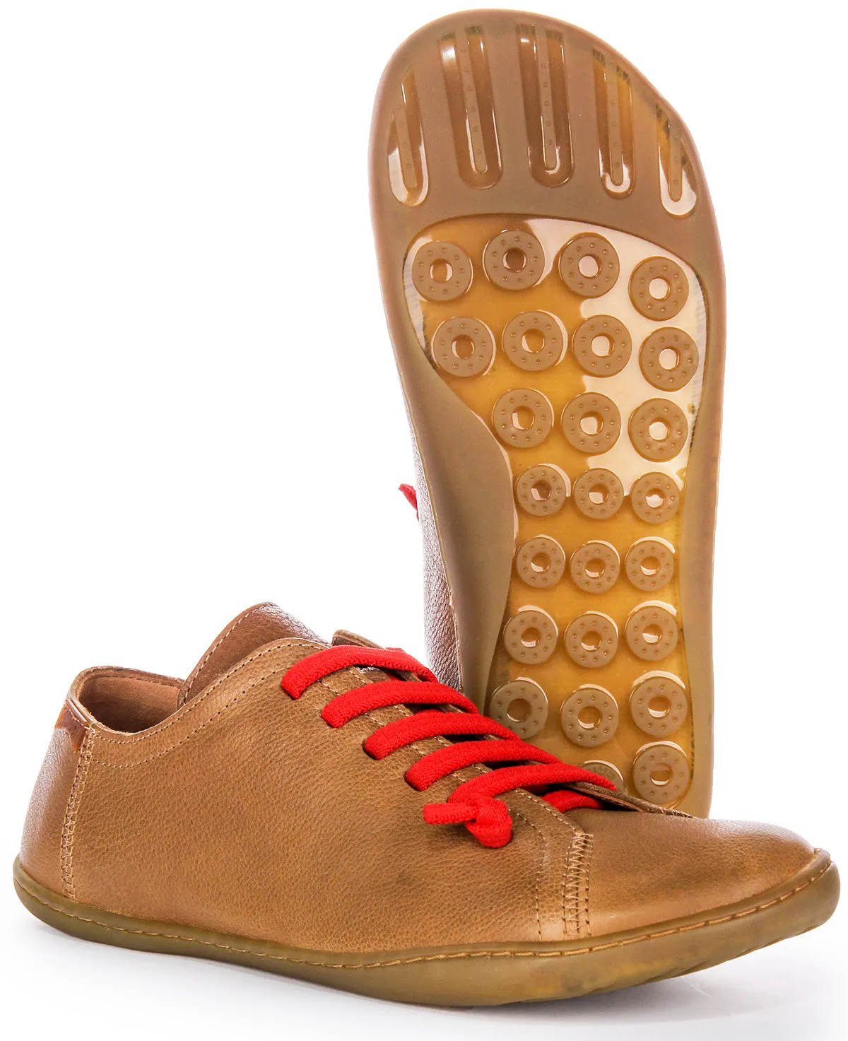 Insole Cushion Camper Peu W In Brown Red