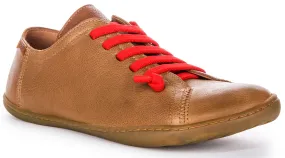 Foot Motion Camper Peu W In Brown Red