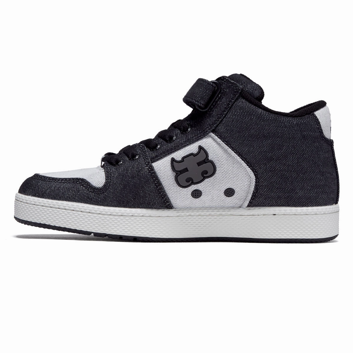 IPath Grasshopper Shoes - Black Denim/Hemp Flat Landing