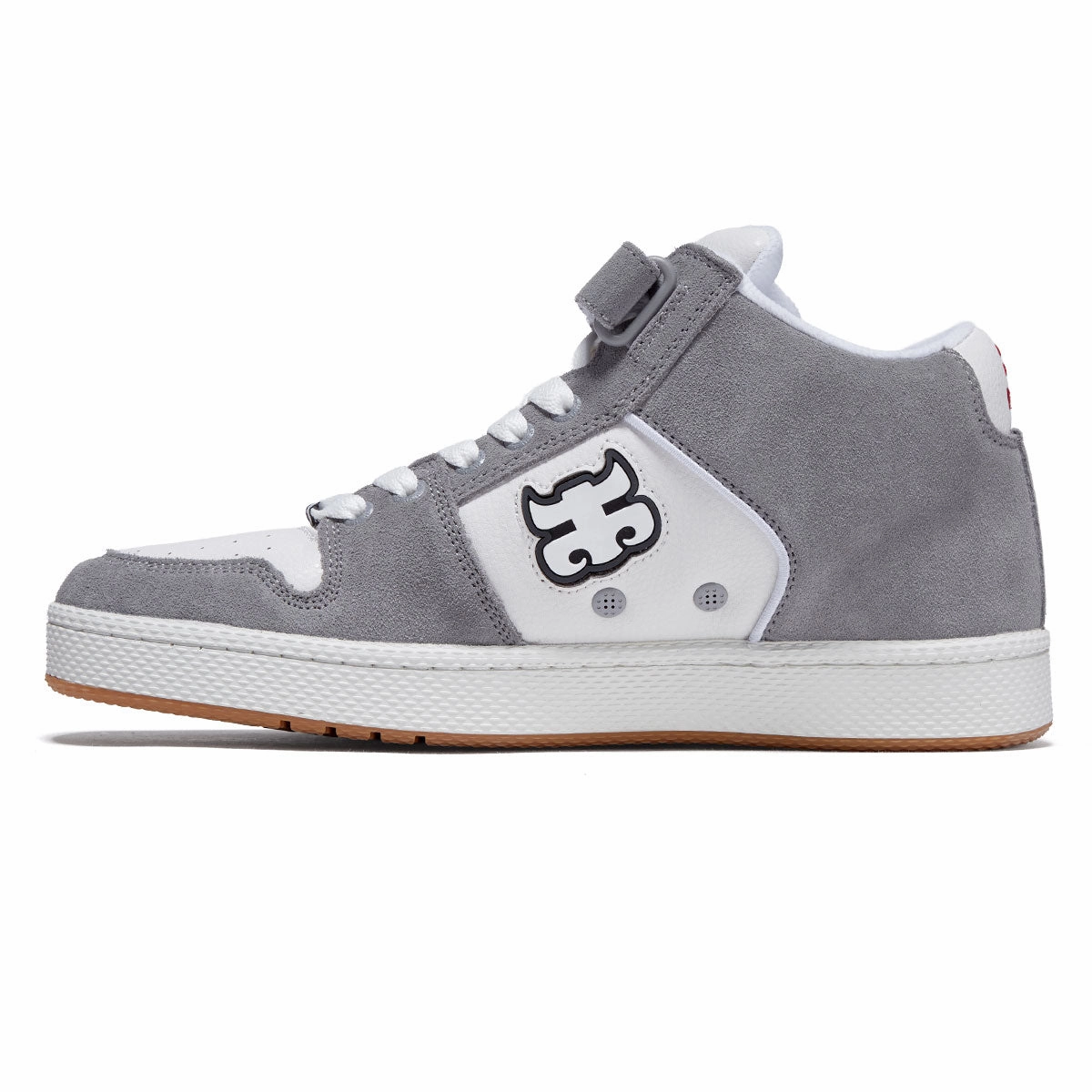 IPath Grasshopper Shoes - Cement/White Leather Comfort Cushion