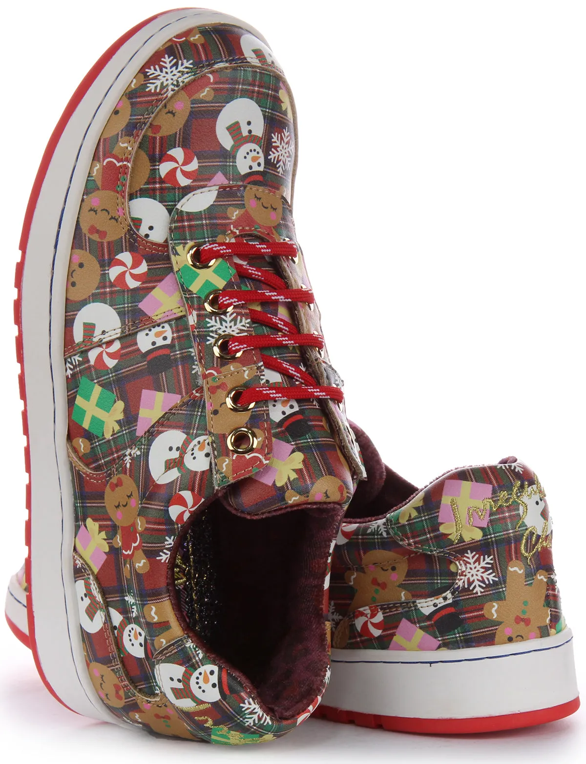 Irregular Choice Starlight Street In Red Multi For Women Dynamic Fit
