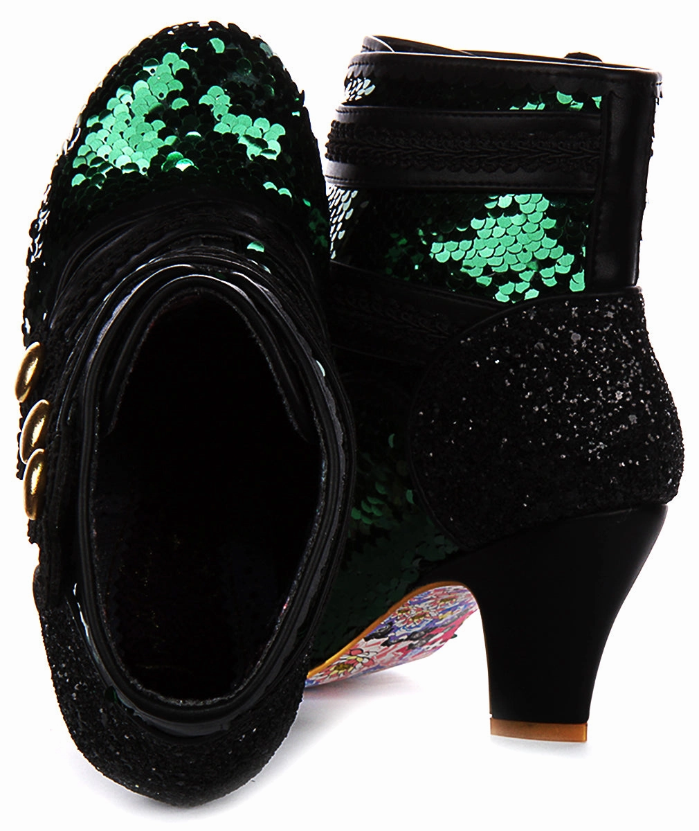 Irregular Choice Mouse King In Green For Women Trail Master
