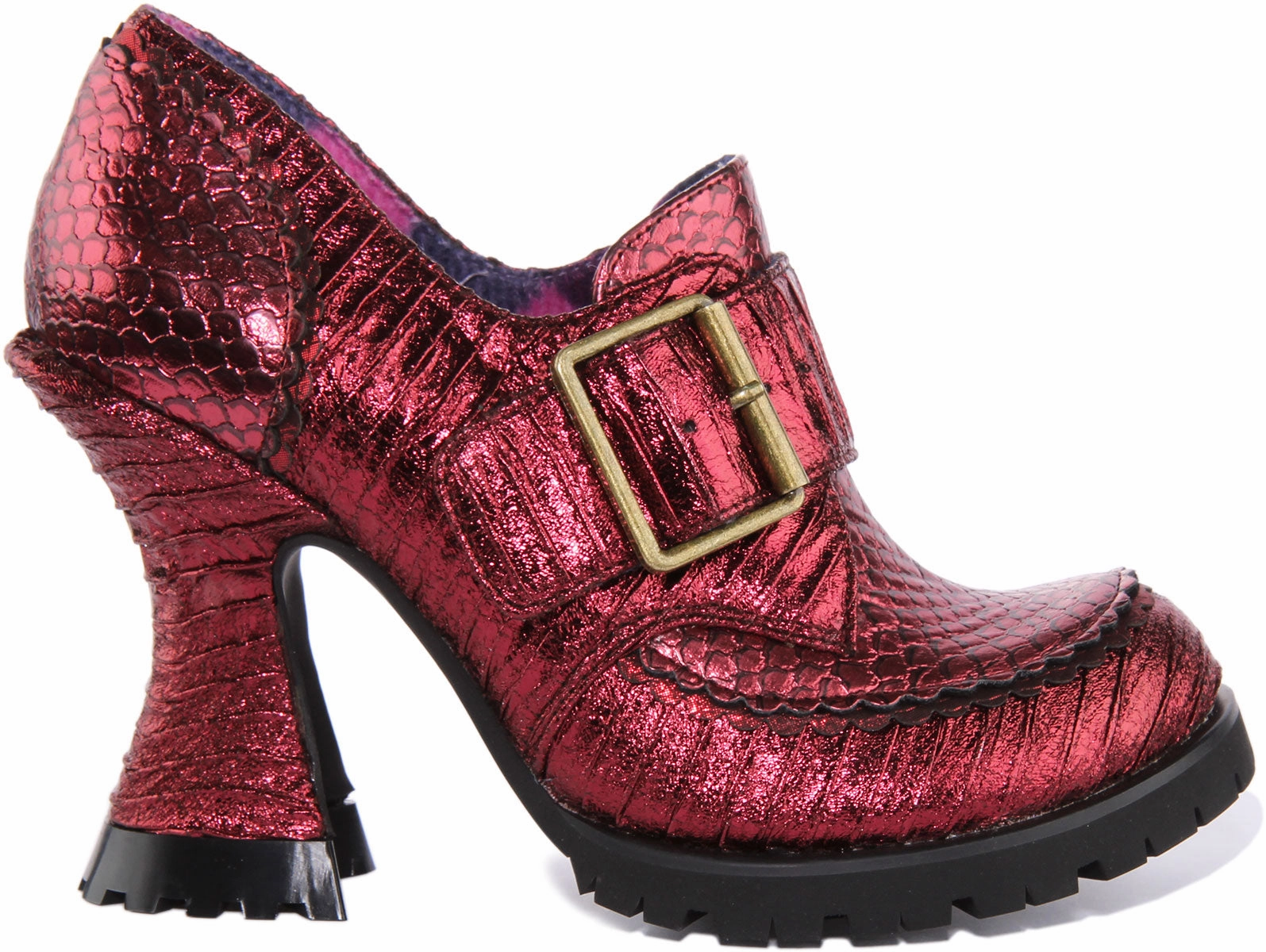 Irregular Choice Step To It In Bordo For Women Comfortable