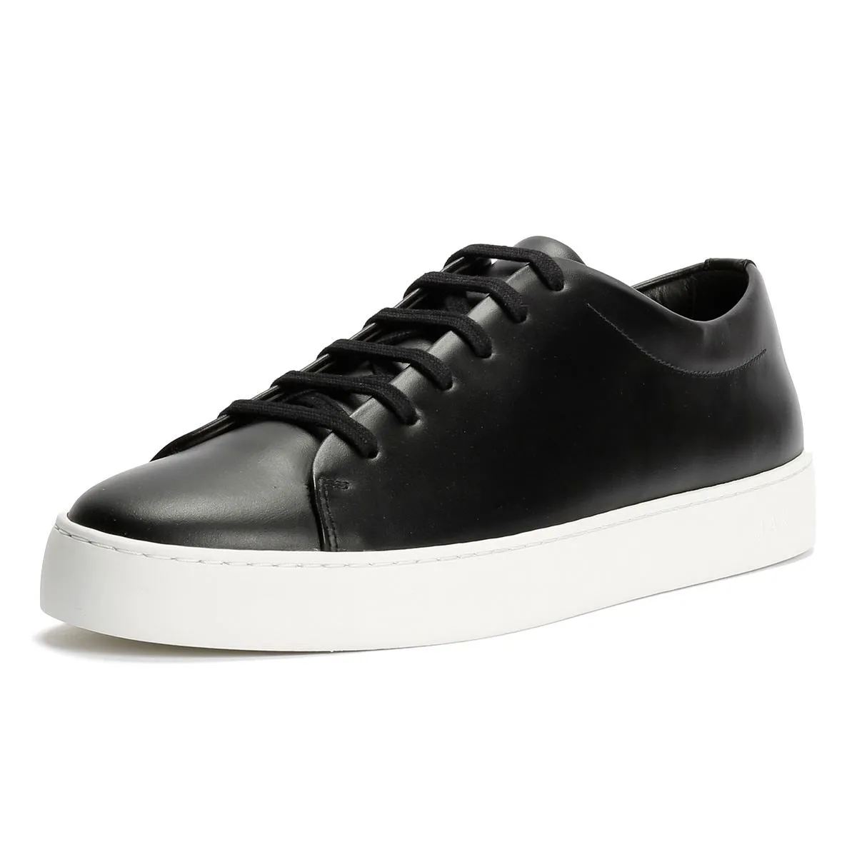 JAK Royal Leather Men's Black Trainers Padded