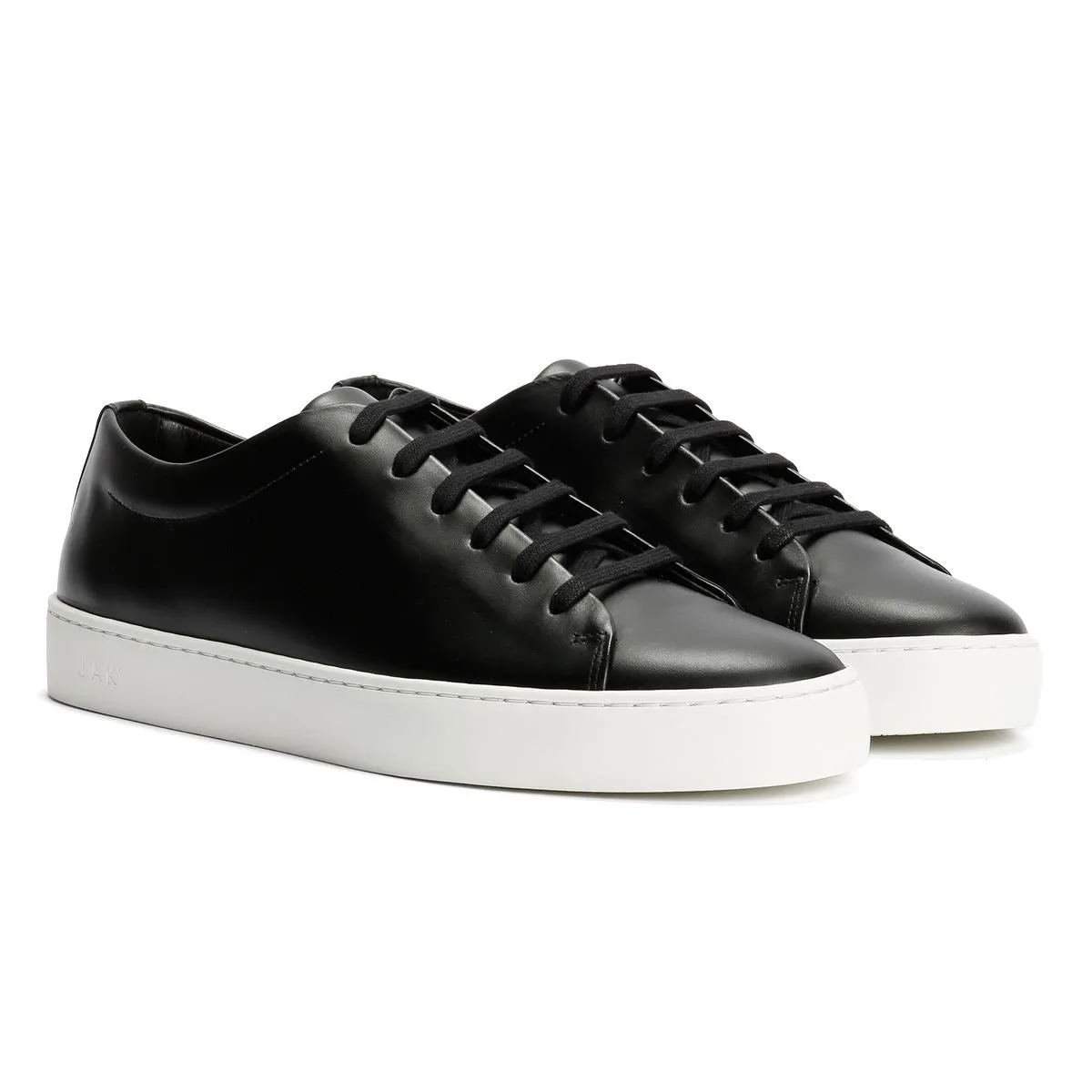 All terrain JAK Royal Leather Men's Black Trainers
