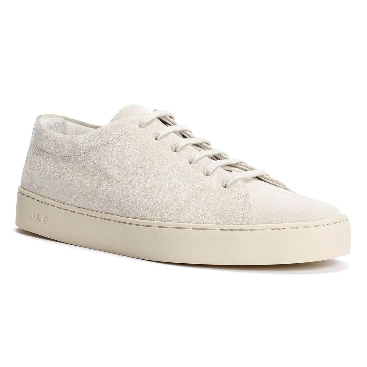 JAK Royal SD Suede Men's Cream Trainers Flexible Step