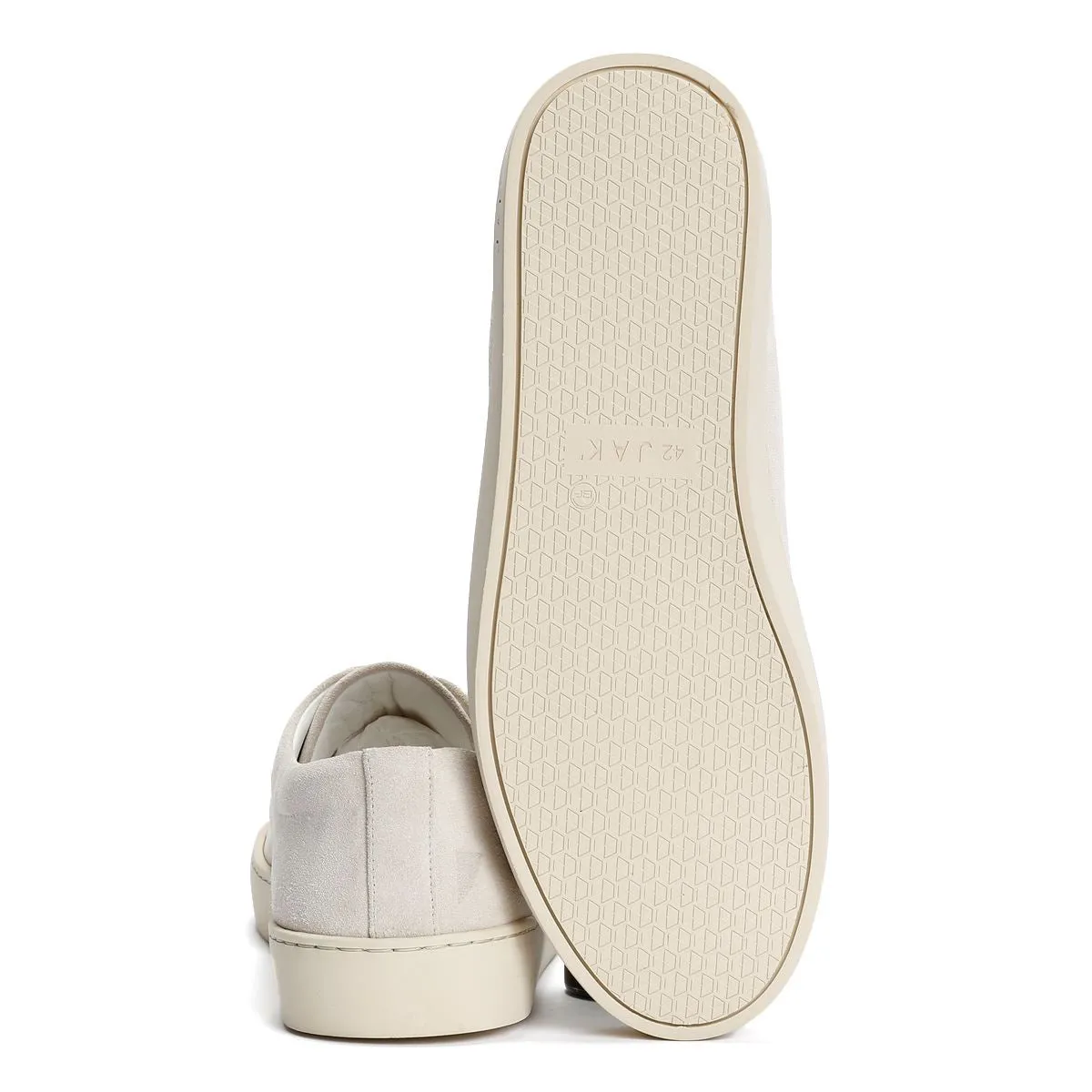 JAK Royal SD Suede Men's Cream Trainers Flexible Step