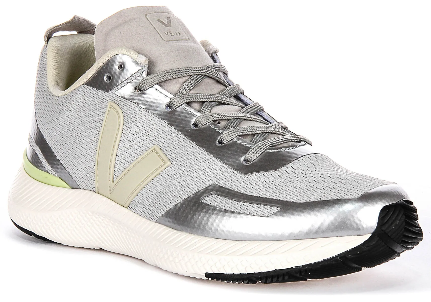 Pull Tab Veja Impala Engineer In Grey Silver For Men