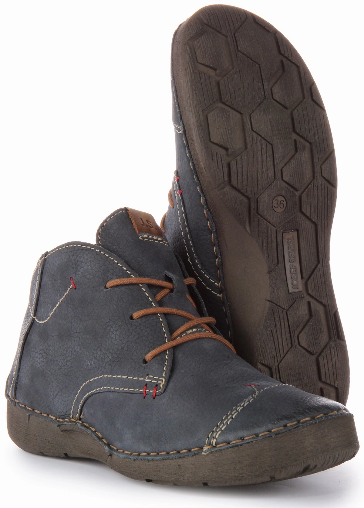 Josef Seibel Fergey 18 In Blue For Women Trail Protection Gear