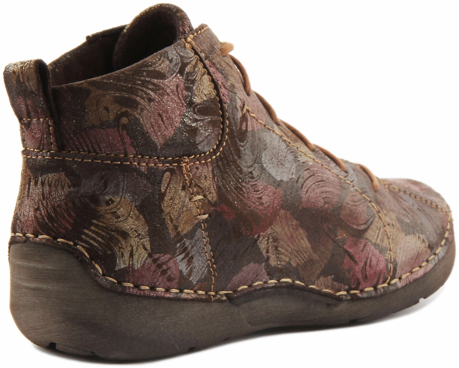 Josef Seibel Fergey 97 Ankle Boots In Brown For Women Trail Cushion Gear Boots