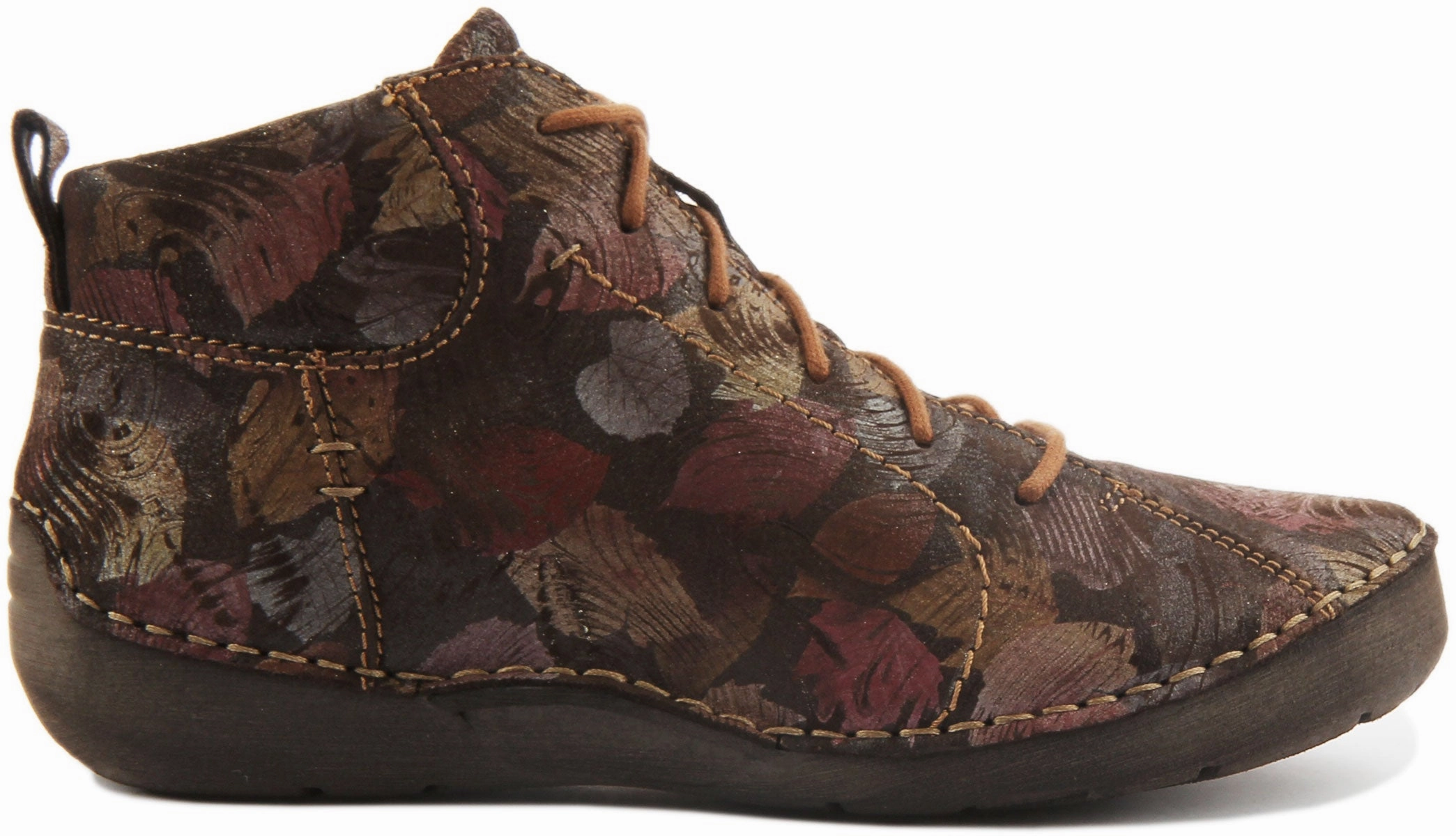 Josef Seibel Fergey 97 Ankle Boots In Brown For Women Trail Cushion Gear Boots