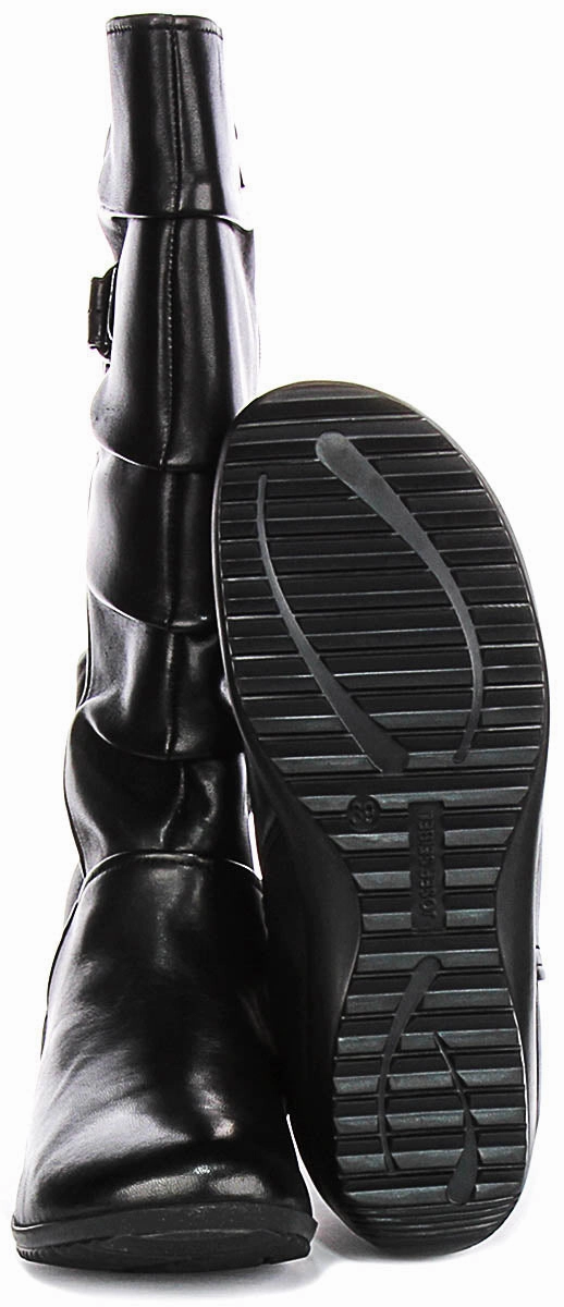 Josef Seibel Naly 23 In Black For Women Path Support