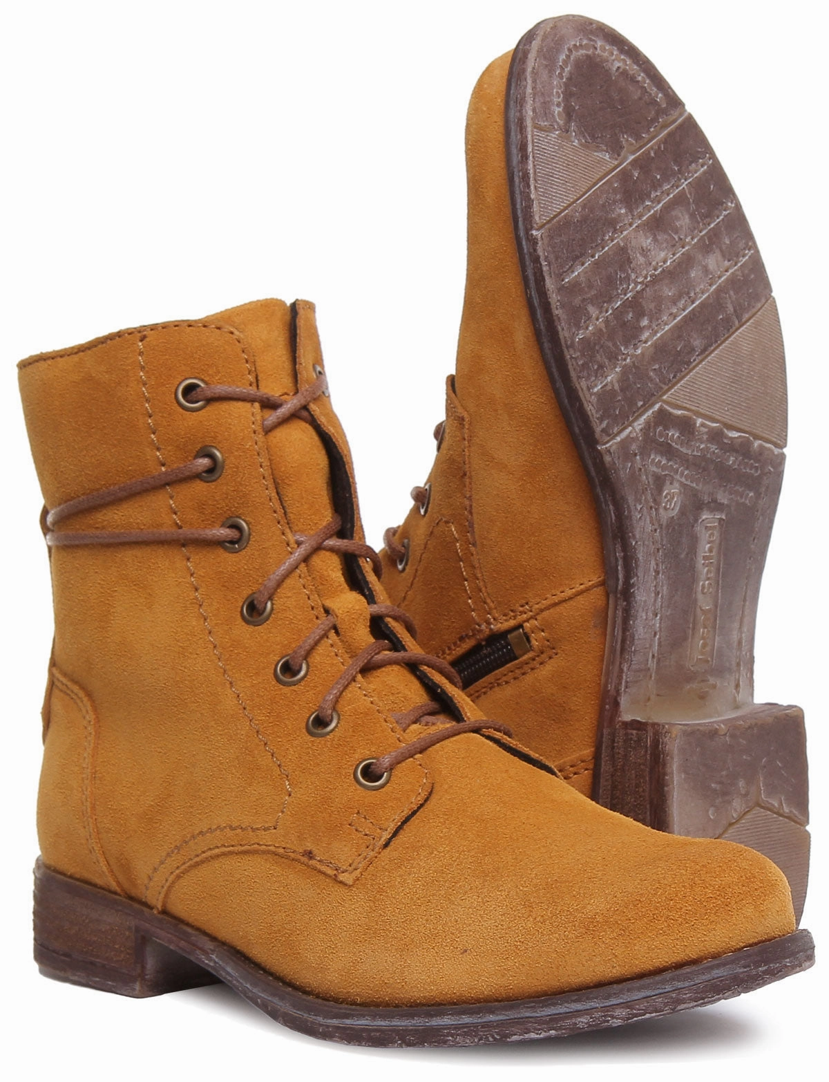 Josef Seibel Sienna 70 In Mustard For Women Trail Footcare Max