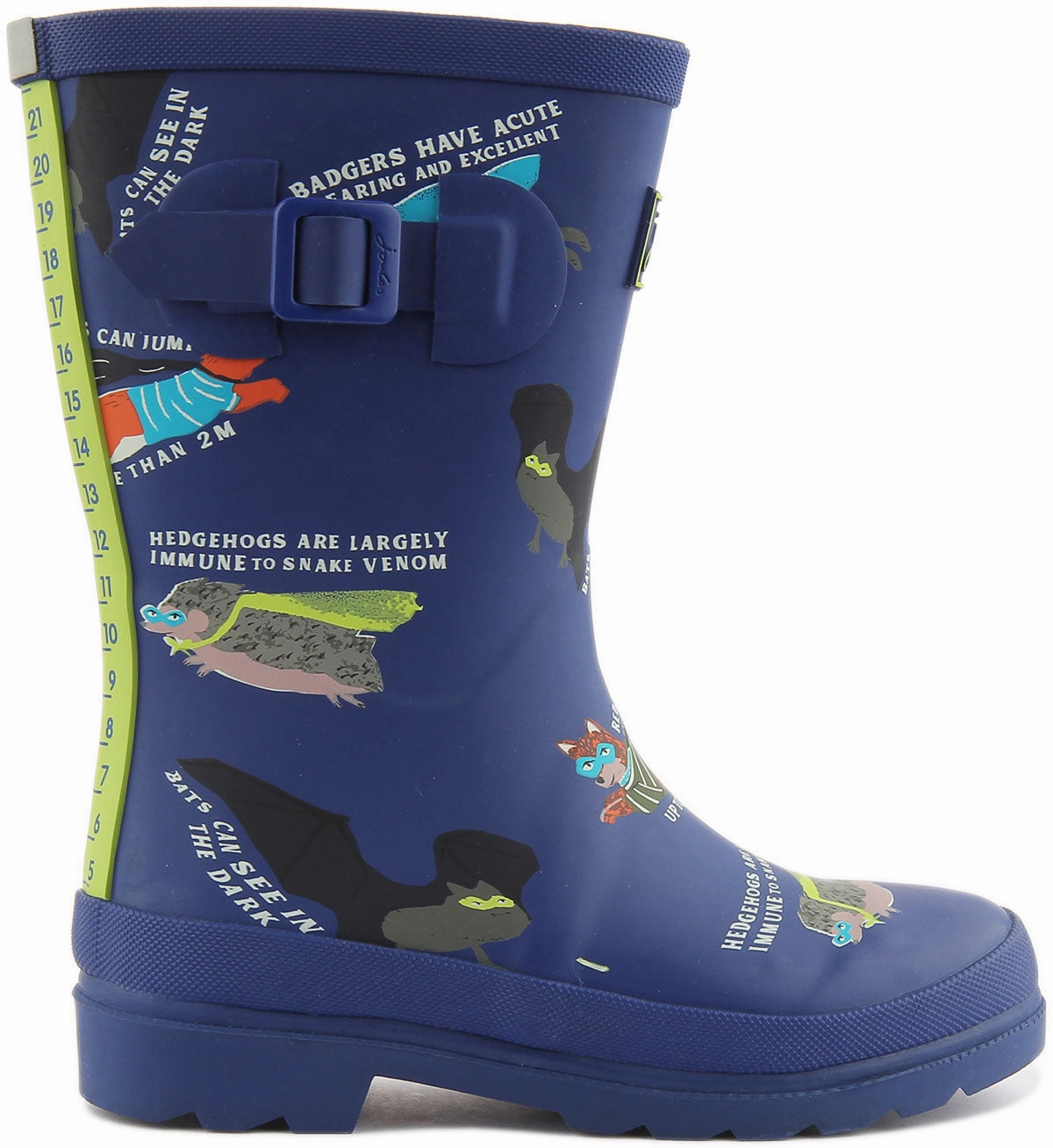 Joules Junior Welly Print In Blue Multi For Kids Urban Trek