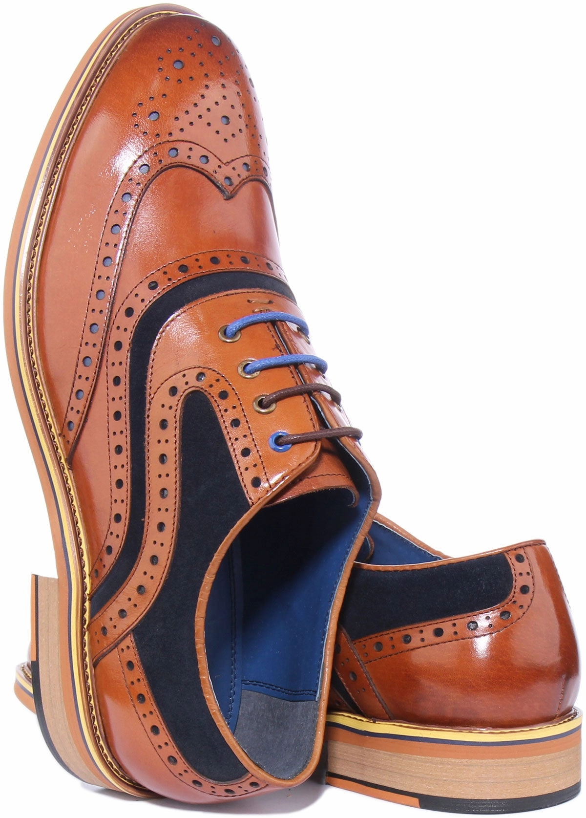 Justin Reece England Bryan In Brown Light Comfort Step