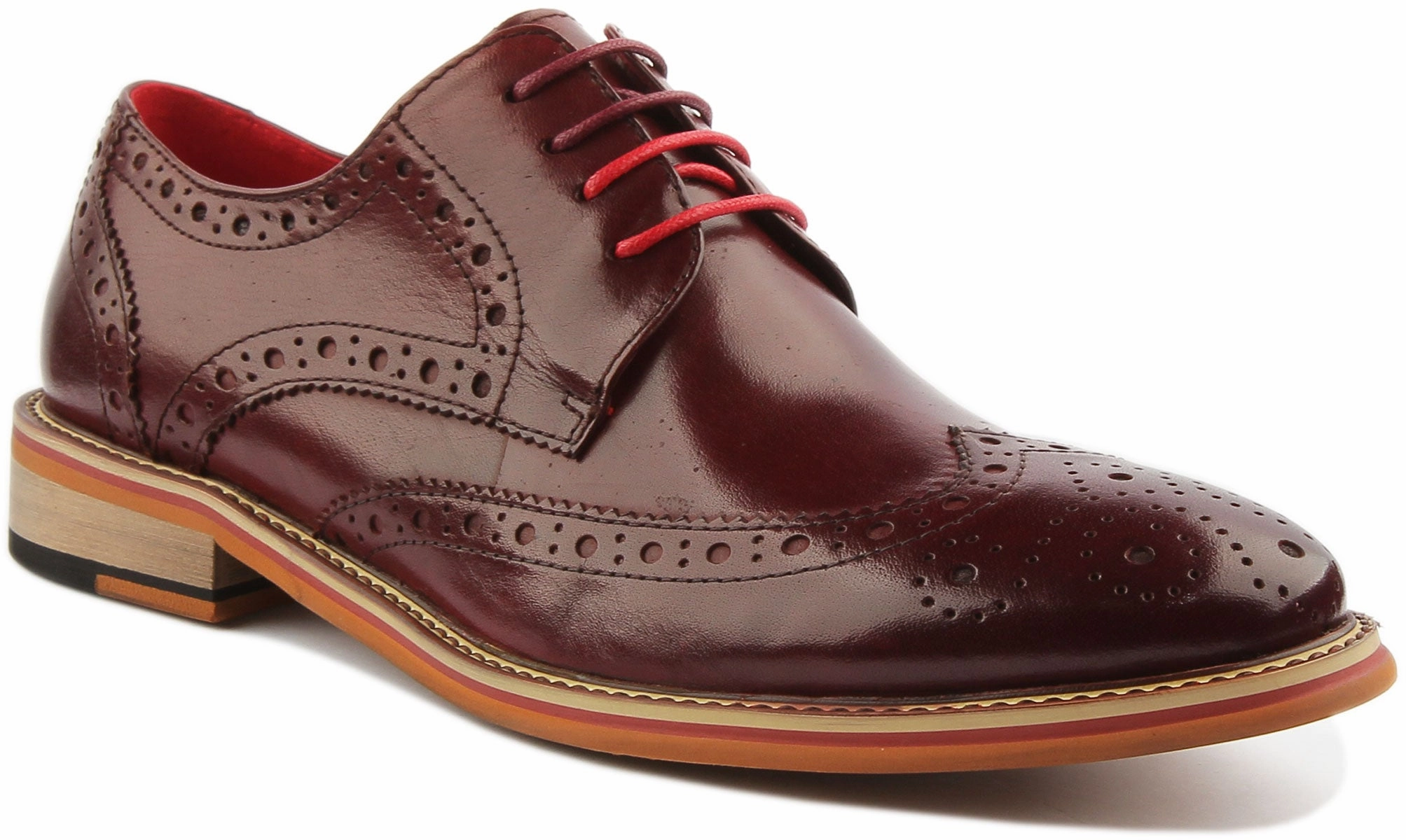 Air Walk Effortless Footwear Justin Reece England Dover In Wine