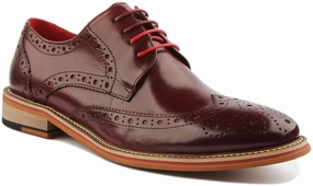 Air Walk Effortless Footwear Justin Reece England Dover In Wine