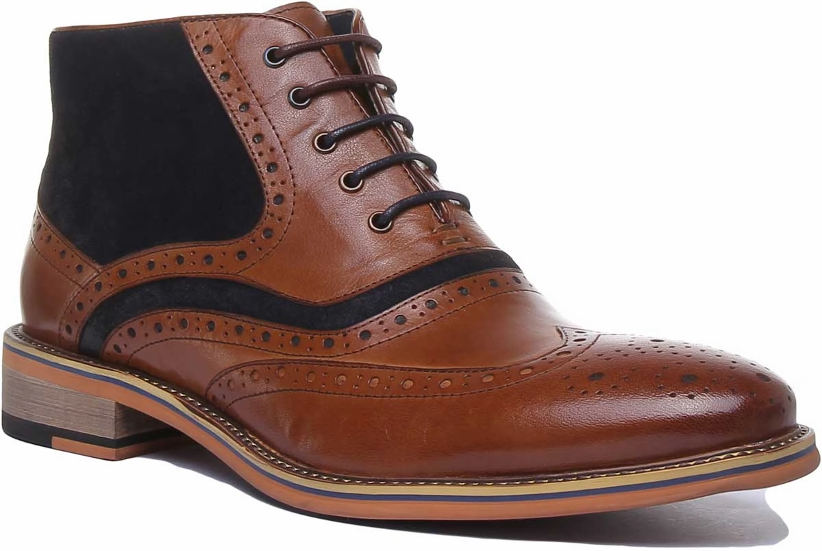 Casual Day Justin Reece England Hawkin In Brown Blue