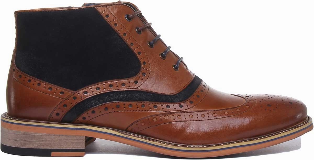 Justin Reece England Hawkin In Brown Blue Unshakable Grip