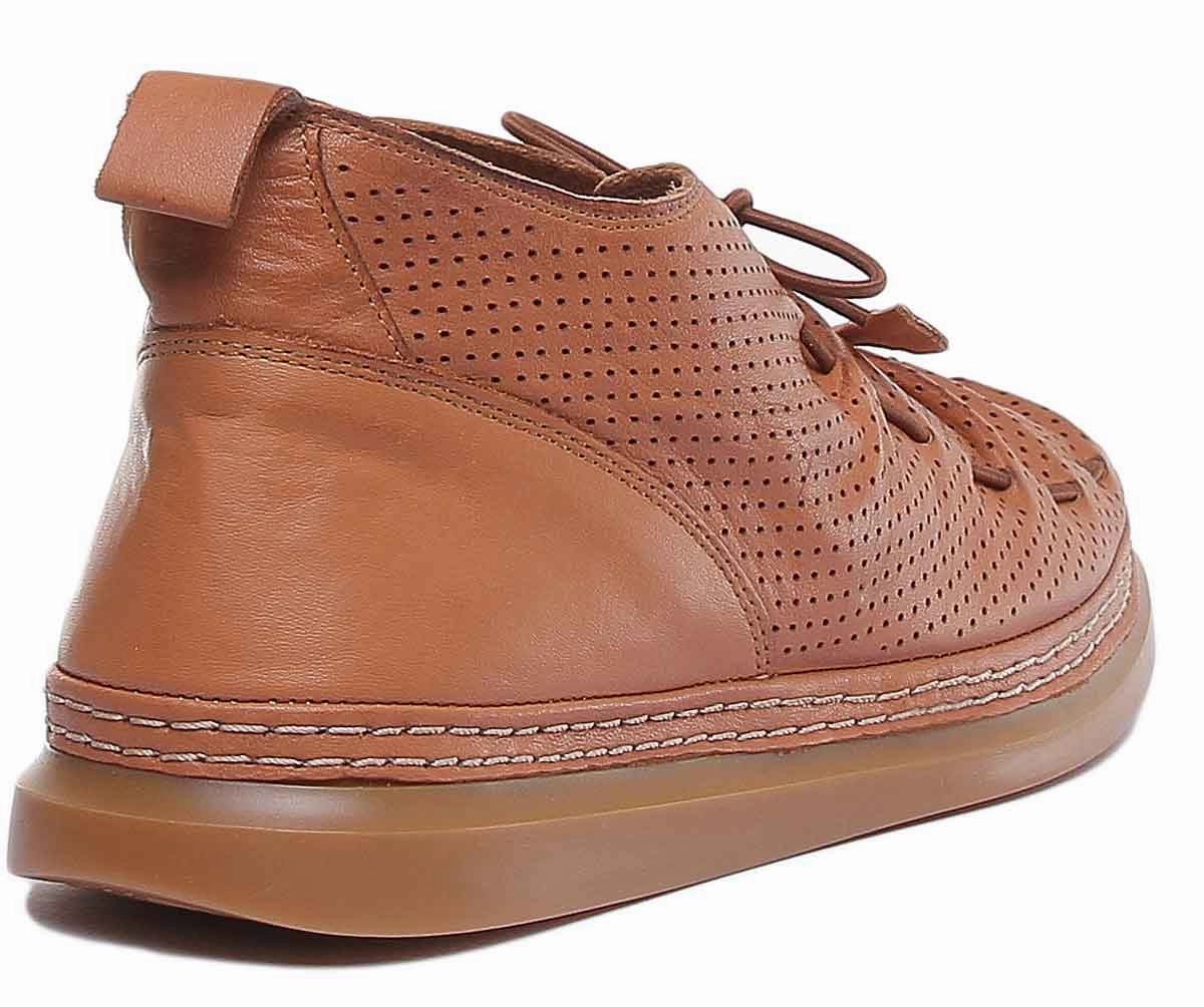 Justin Reece England Lia In Tan Foam Cushion