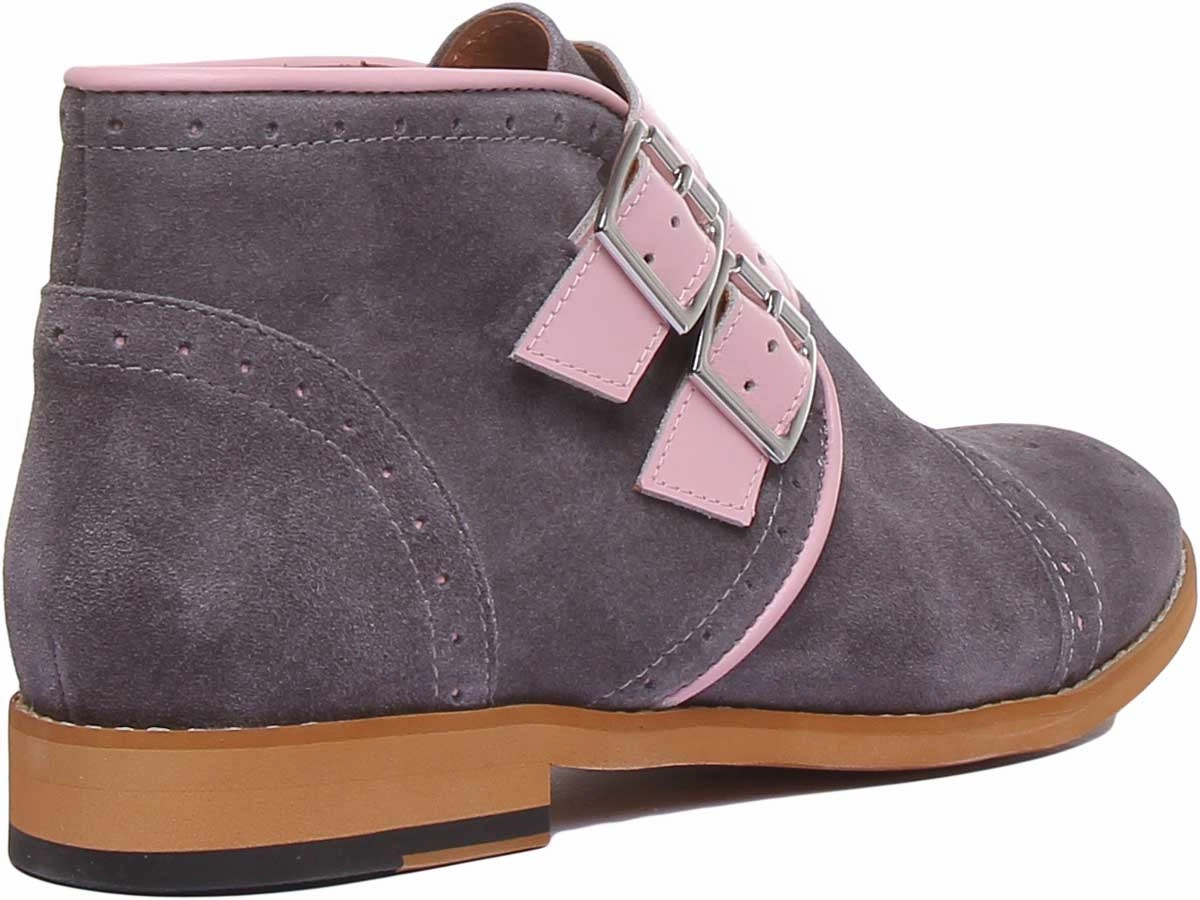 Justin Reece Imogen In Greypink Energy Cushion