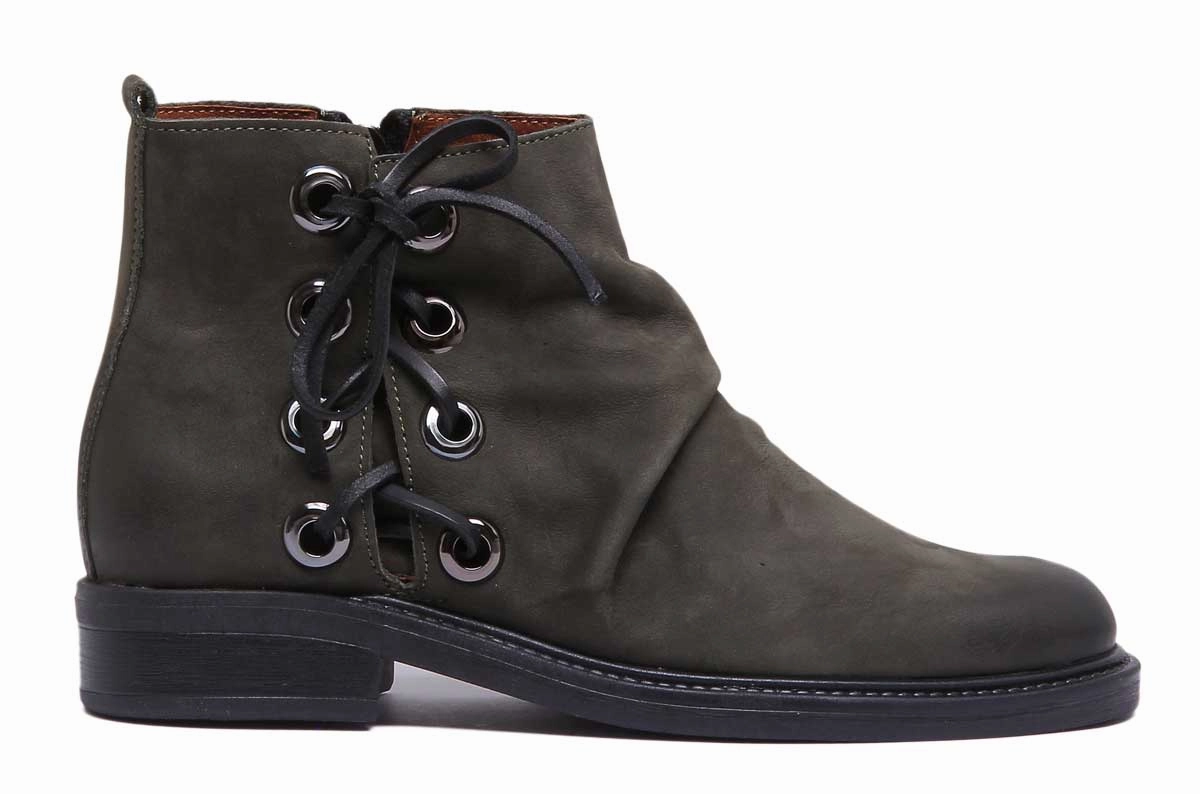 Justin Reess England 6550 In Olive Mountain Ready Boots Gear