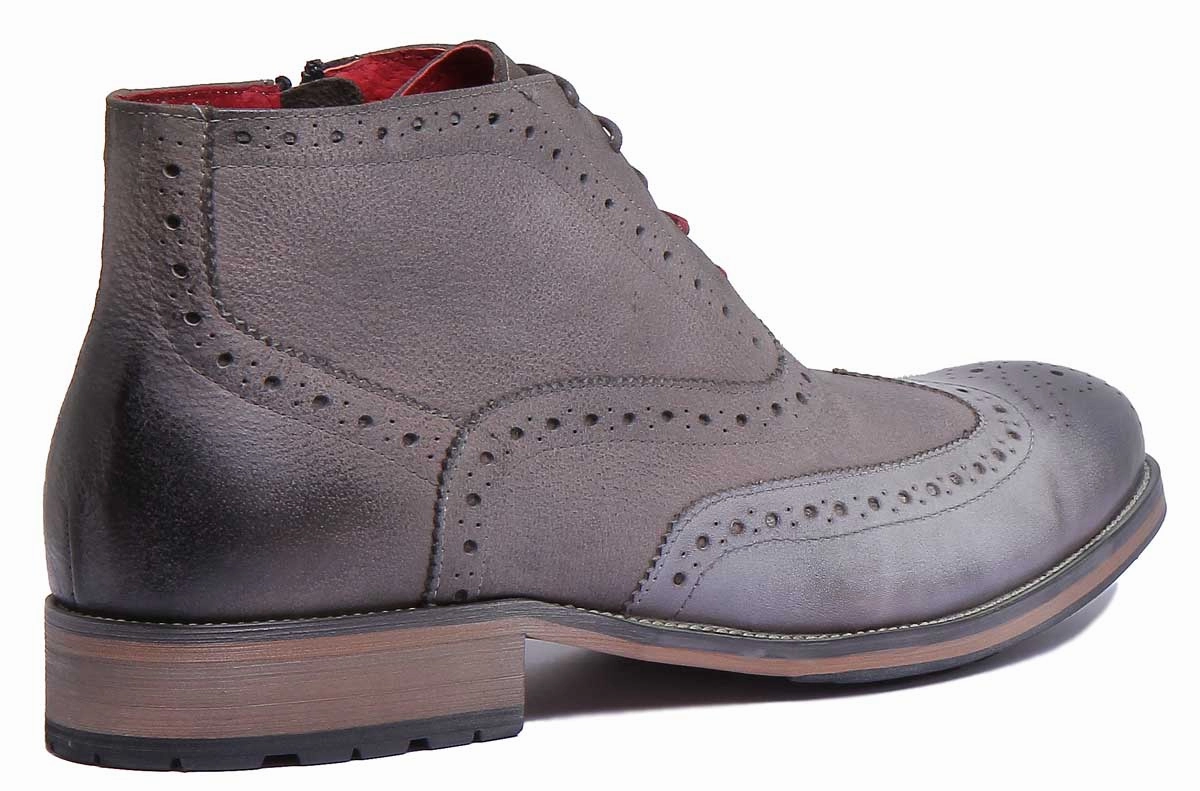 Justin Reess England Bruno In Grey Cushioned Base