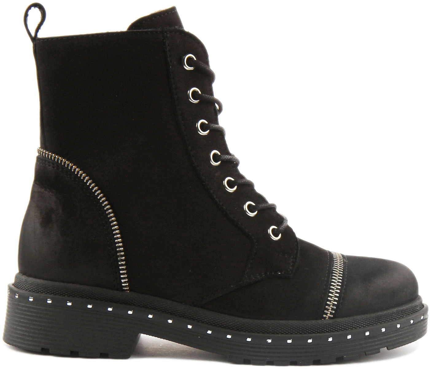 Justin Reess England Charlotte In Black Outdoor Stability Boots Gear