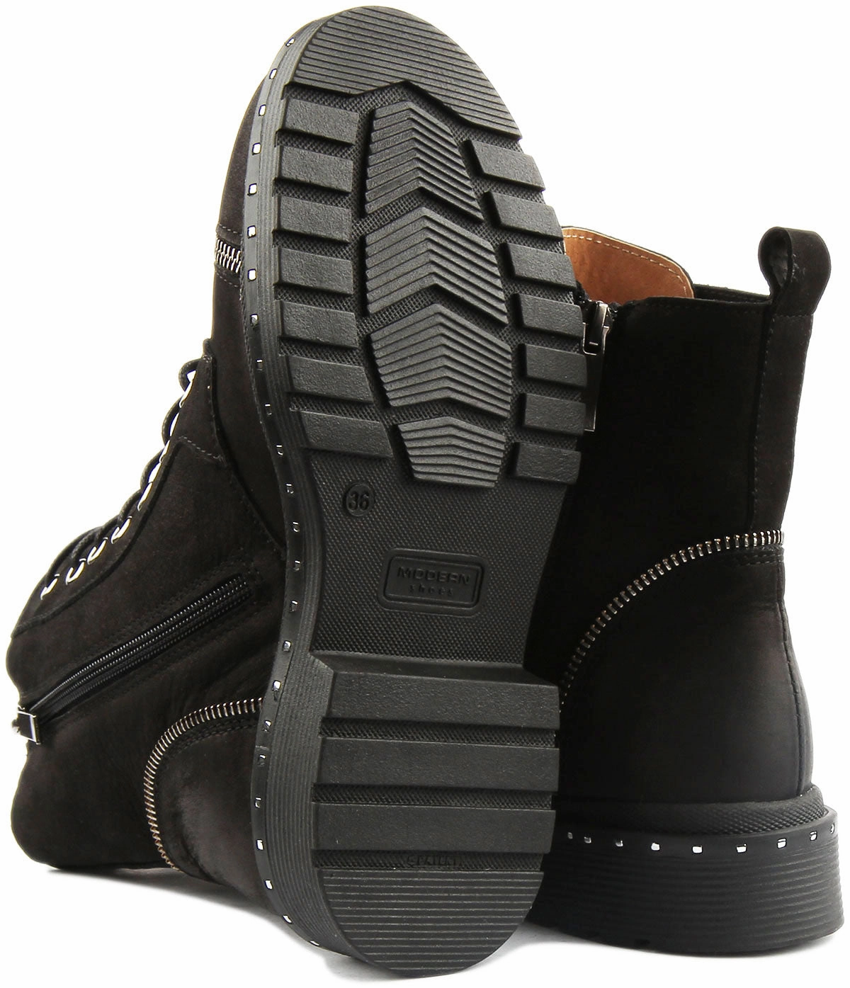 Justin Reess England Charlotte In Black Outdoor Stability Boots Gear