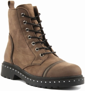 Justin Reess England Charlotte In Brown Secure Step Design Protection Against Rocks