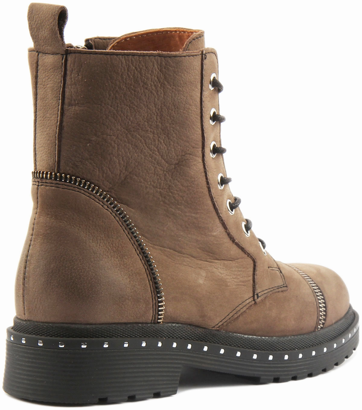 Justin Reess England Charlotte In Brown Rugged Flex Boots Max