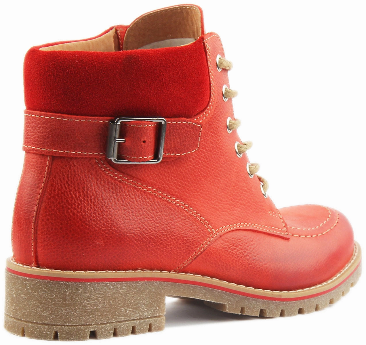 Justin Reess England Emma In Red Trail Cushion Max