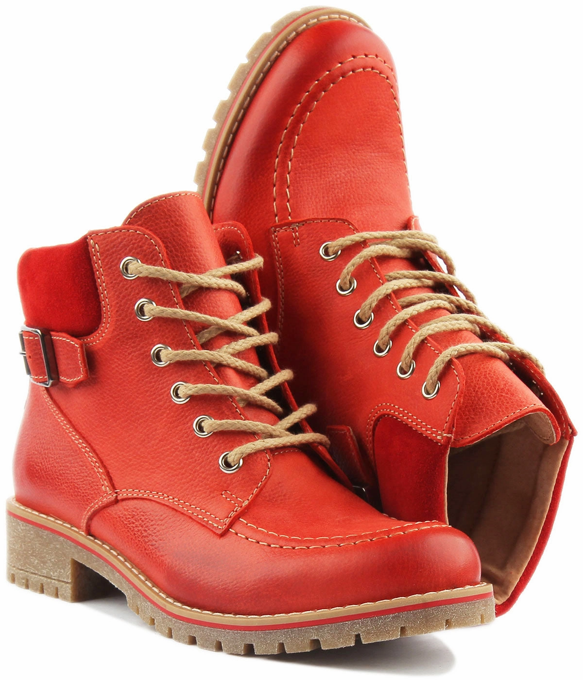 Justin Reess England Emma In Red Trail Cushion Max