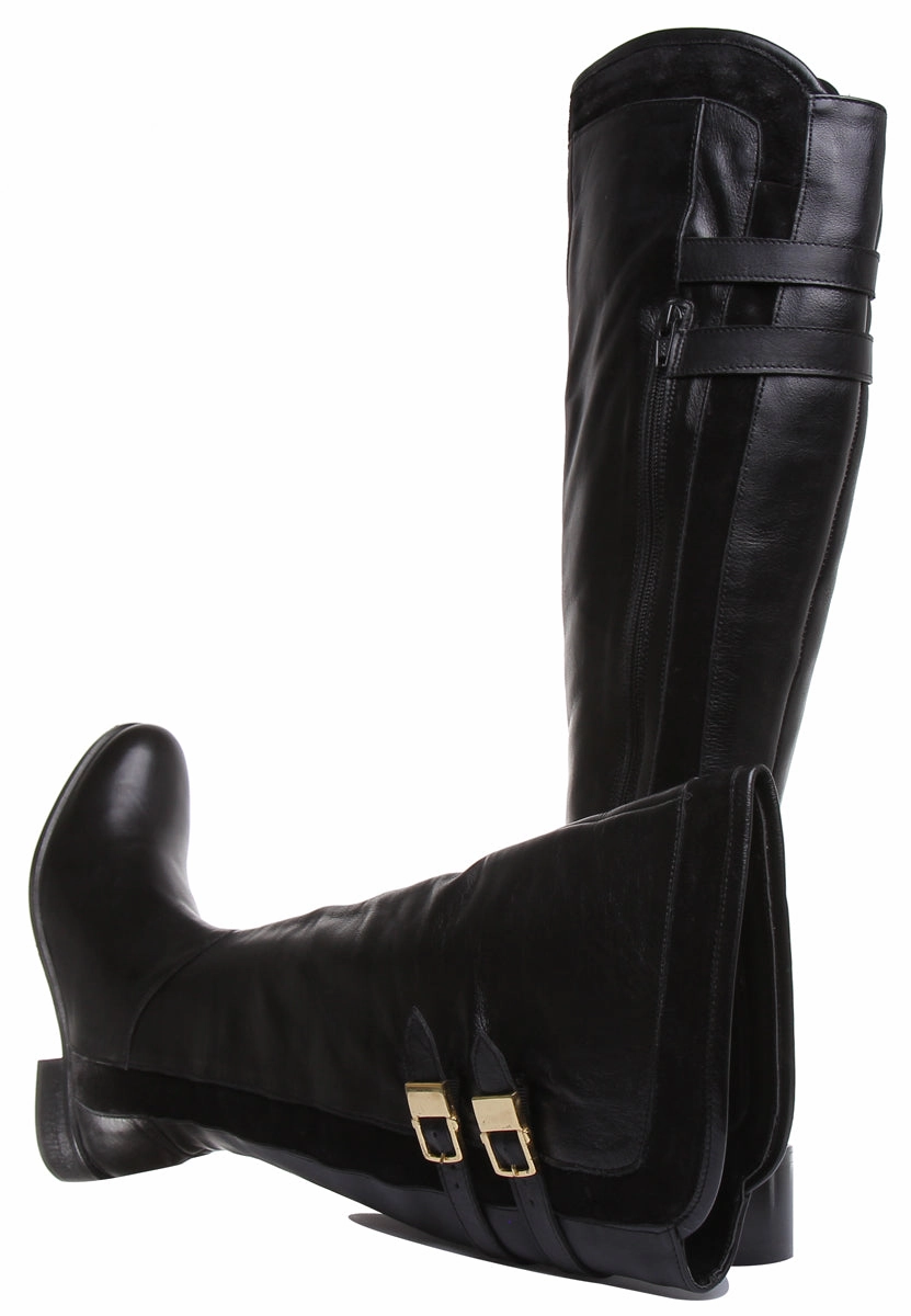 Justin Reess England Freya In Black Soft Touch