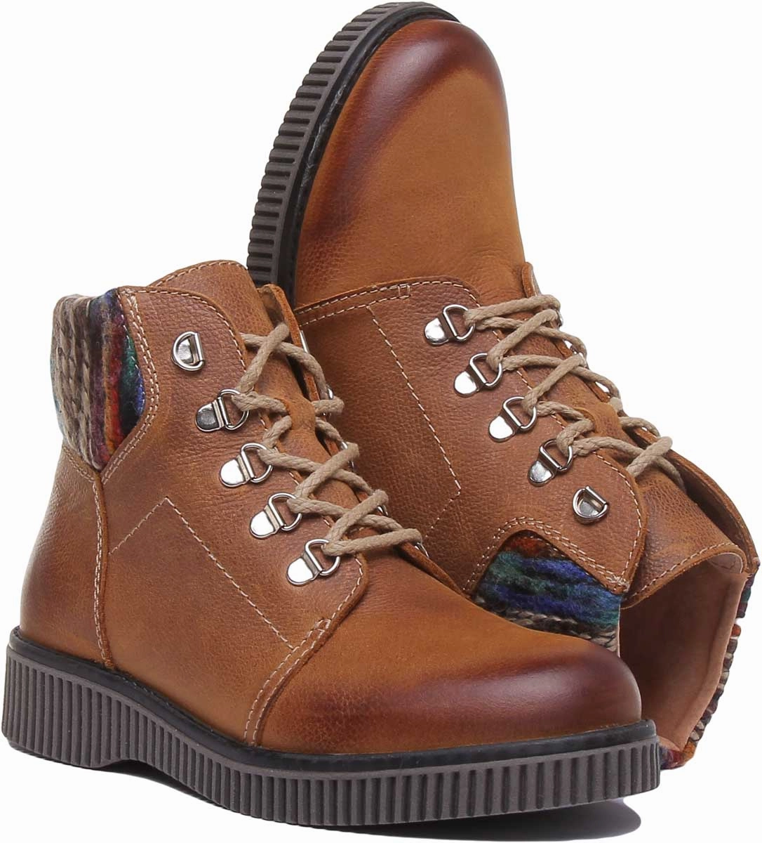 Justin Reess England Grace In Brown Trail Cushion