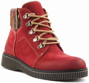 Justin Reess England Grace In Red Wild Terrain