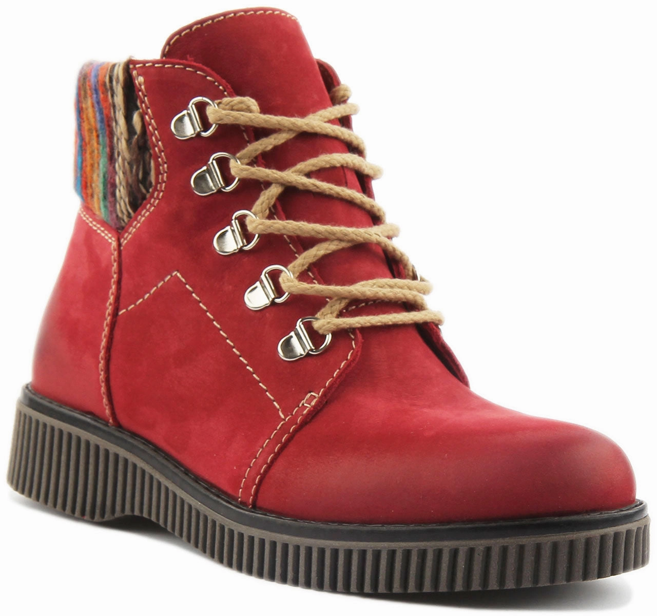 Justin Reess England Grace In Red Wild Terrain