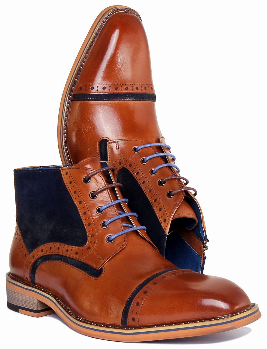 Justin Reess England Hi Dennis In Brown Blue Rugged Armor