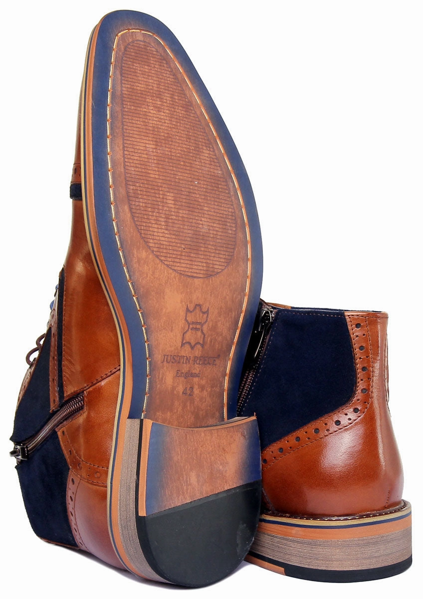 Justin Reess England Hi Dennis In Brown Blue Rugged Armor