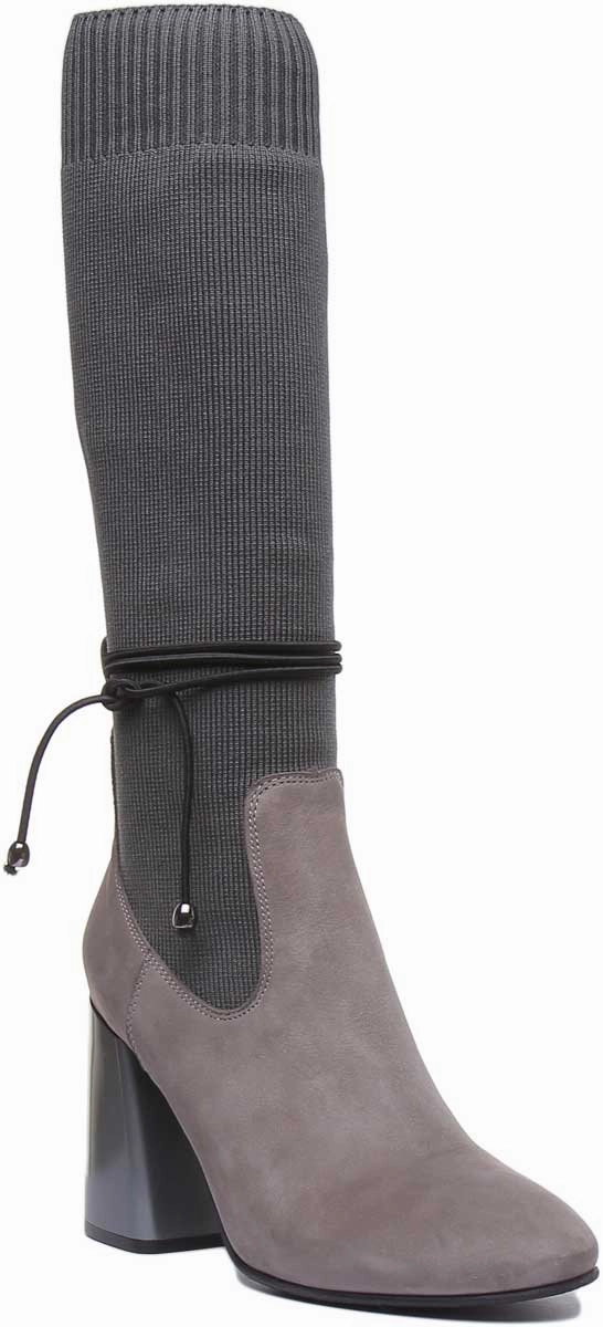 Justin Reess England Holly In Grey Cold Ready Look Winter Chic