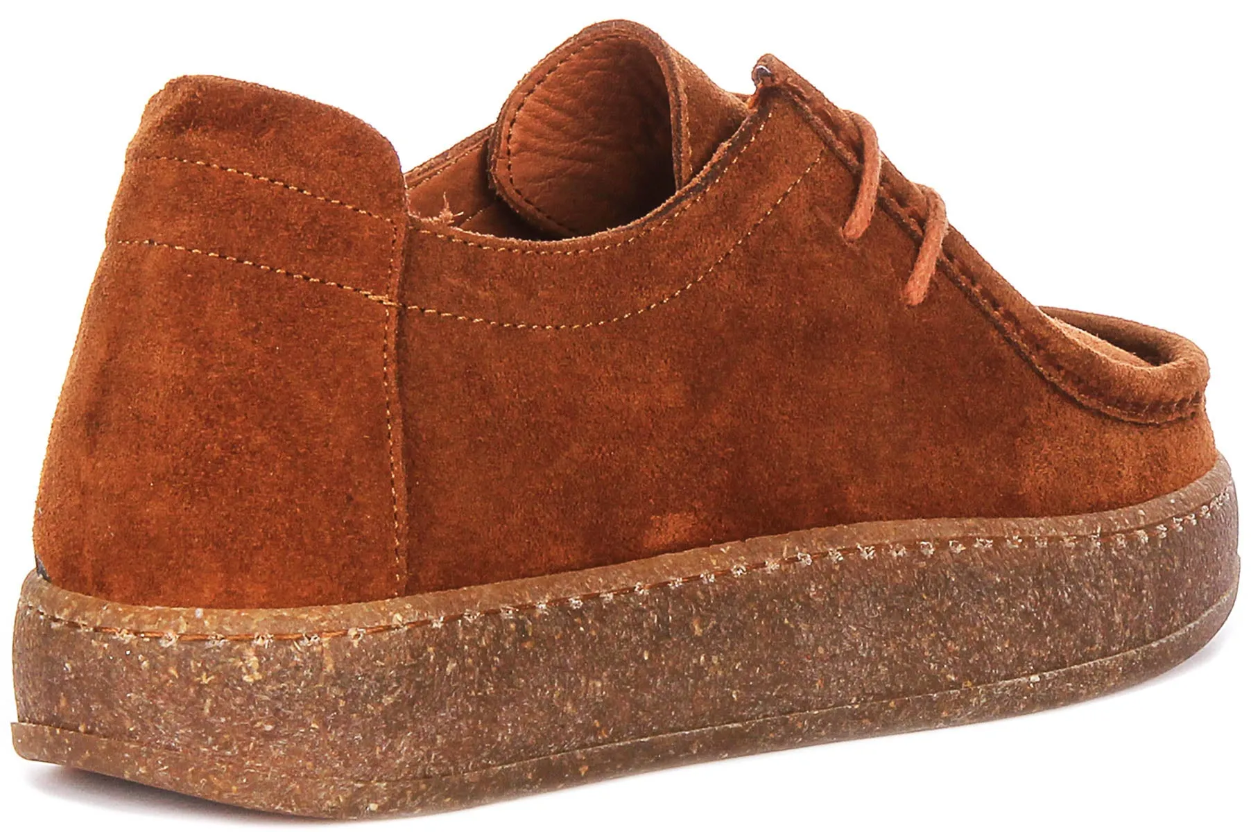 Justinreess England Brynn Suede In Brown For Women Toe room